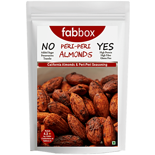 Fabbox Peri-Peri Almonds, 70 g Pouch