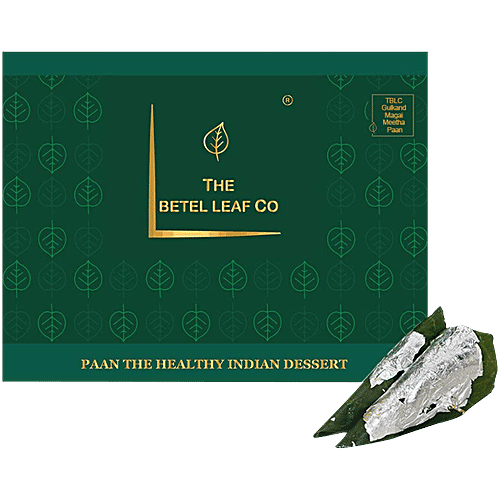 The Betel Leaf Co. Magai Meetha Paan, 2 pcs Gulkand