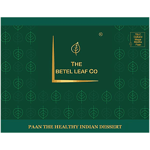 The Betel Leaf Co. Magai Meetha Paan, 2 pcs Gulkand