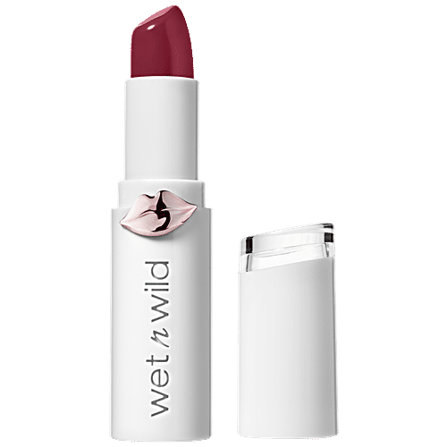 Wet N Wild Megalast Shine Finish Lipstick - Raining Rubies, 3.6 g
