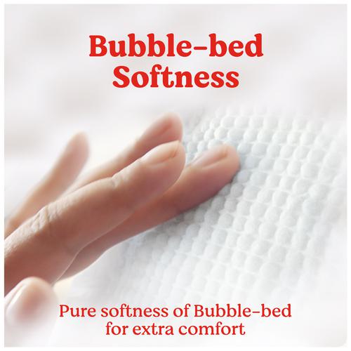 Huggies Dry Diaper Pants - Medium, Bubble-bed Technology, Cottony Soft, 28 pcs  