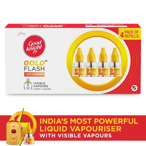 Buy Good Knight Gold Flash Liquid Vapourizer Mosquito Repellent Refill