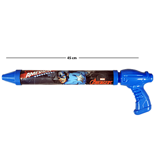 Boing Holi Pichkari/Water Gun - Captain America, Assorted, 1 pc  