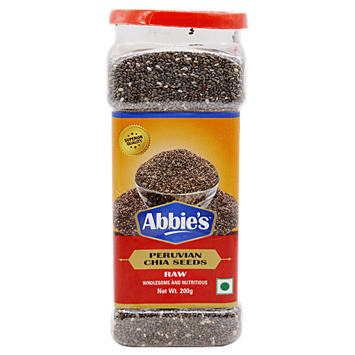 Abbies Raw Peruvian Chia Seeds, 200 g  