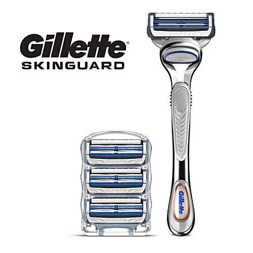 Gillette Skinguard Razor + Cartridges, 1 pc  