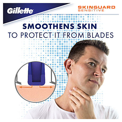 Gillette Skinguard Razor + Cartridges, 1 pc  