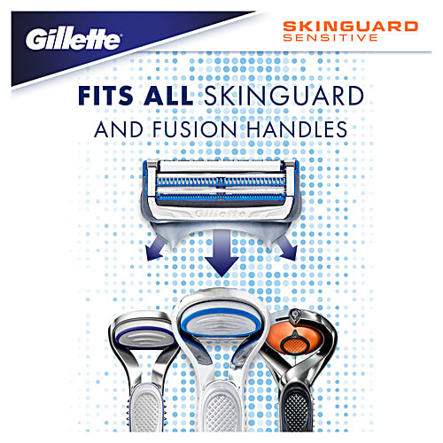 Gillette Skinguard Razor + Cartridges, 1 pc  