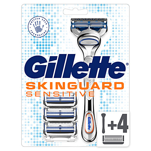 Gillette Skinguard Razor + Cartridges, 1 pc  