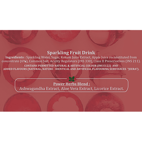 Buy Nature Day Sparkling Fruit Drink Kokum Online at Best Price of Rs