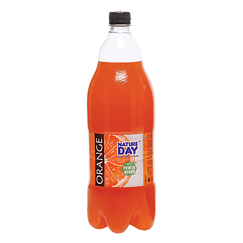 Nature Day Sparkling Fruit Drink - Orange, 1.5 L  