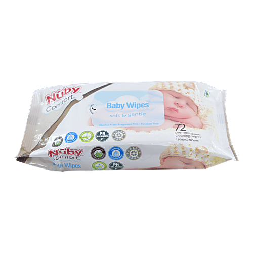 Buy Nuby Soft & Gentle Baby Wipes Online at Best Price of Rs 99 bigbasket