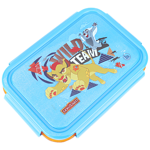 Hm International Disney Lion Guard BPA free Lunch Box/Tiffin Box - HMLILB 24214-LK, 1 pc  Dishwasher & Microwave Safe