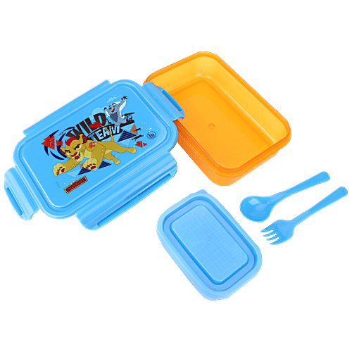 Hm International Disney Lion Guard BPA free Lunch Box/Tiffin Box - HMLILB 24214-LK, 1 pc  Dishwasher & Microwave Safe