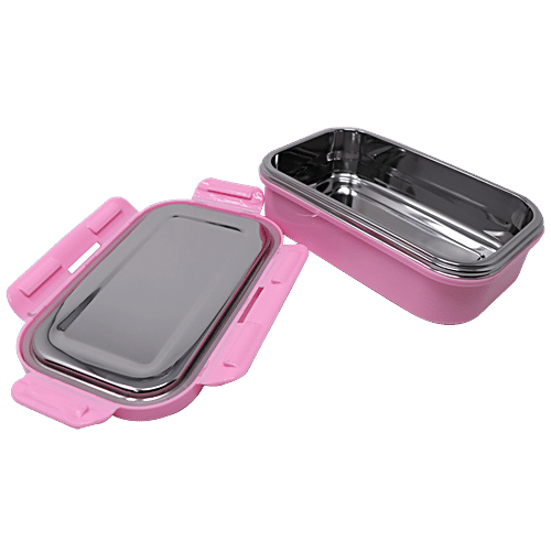 Hm International Disney Cinderella Princess Insulated Stainless Steel Lunch Box/Tiffin Box - HMPCLB 72250-CIN, 1 pc  Dishwasher & Microwave Safe