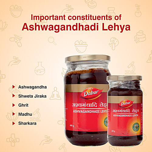 Dabur Ashwagandhadi Lehya, 400 g  