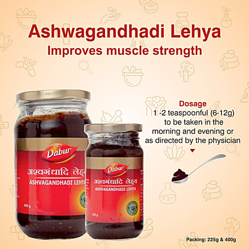 Dabur Ashwagandhadi Lehya, 400 g  
