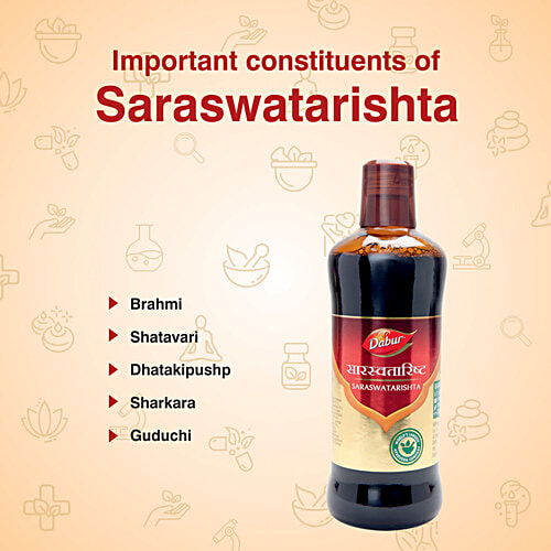 Dabur Saraswatarishta, 450 ml  
