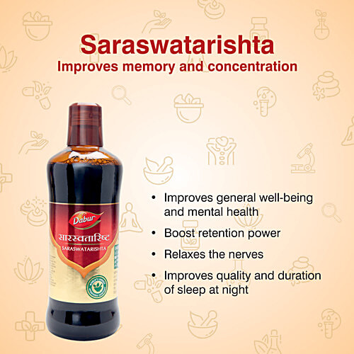 Dabur Saraswatarishta, 450 ml  