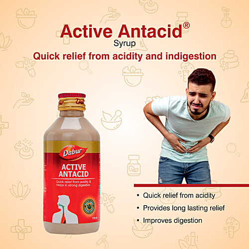 Dabur Active Antacid, 170 ml  