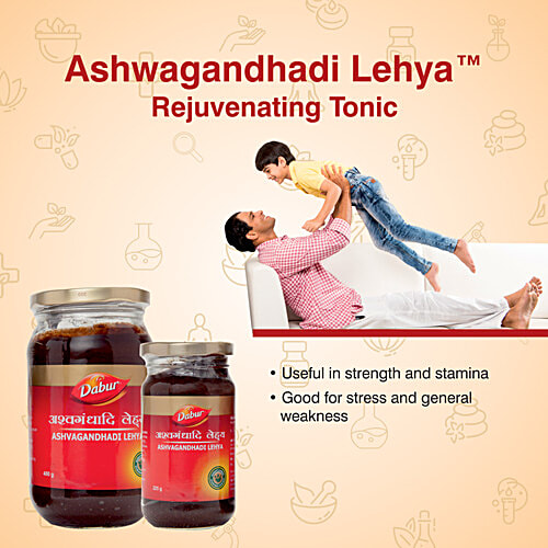 Dabur Ashwagandhadi Lehya, 225 g  