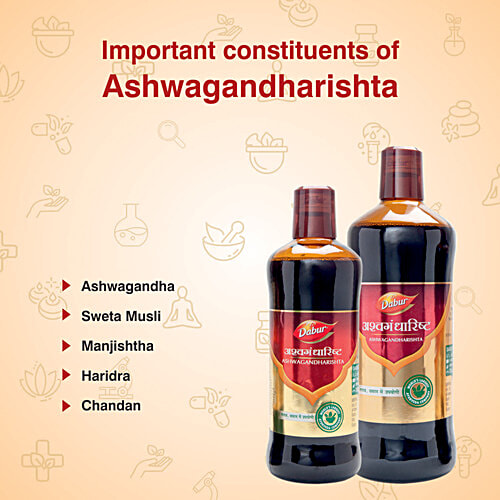 Dabur Ashwagandharishta, 680 ml  