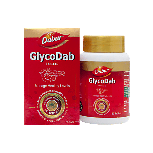 Dabur GlycoDab, 60 pcs  Ayurvedic