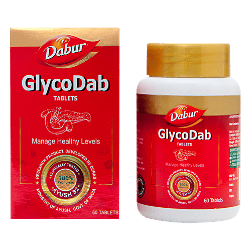 Dabur GlycoDab, 60 pcs  Ayurvedic
