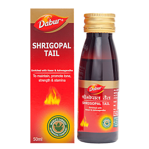 Dabur Shrigopal Tail, 50 ml  