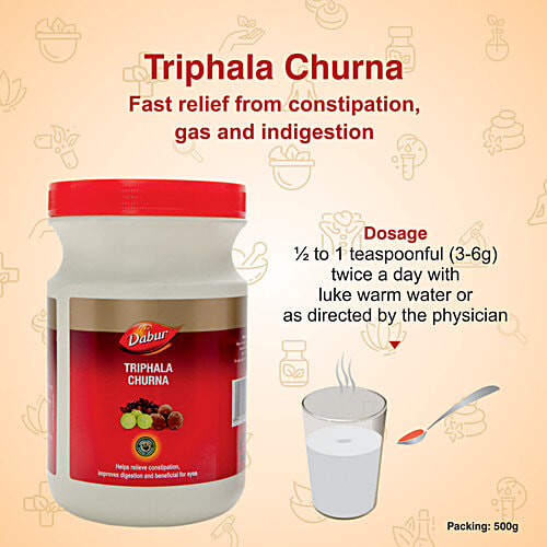Dabur Trifala Churna, 500 g  