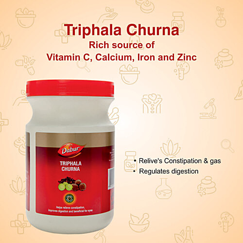 Dabur Trifala Churna, 500 g  