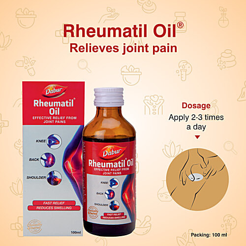Dabur Rheumatil Oil, 100 ml  