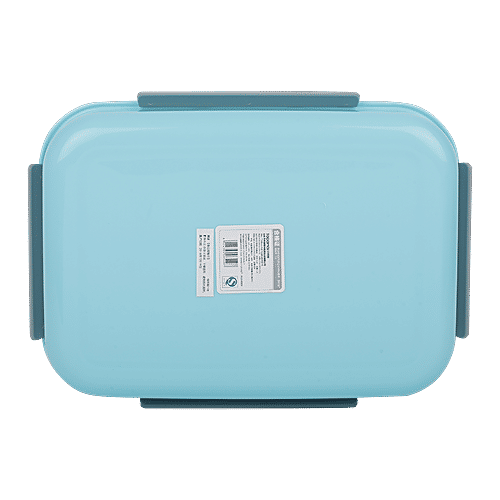 Tedemi Plastic & Stainless Steel Lunch Box - Blue, BB1378BLU, 1.2 L  