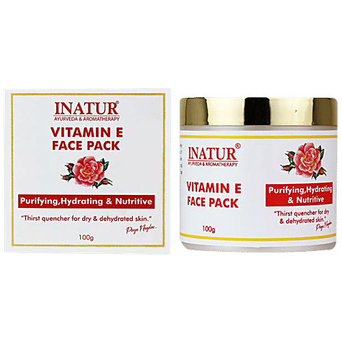 INATUR  Vitamin E Face Pack, 100 g  