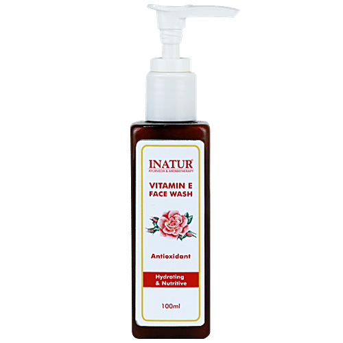 INATUR  Vitamin E Face Wash, 100 ml  