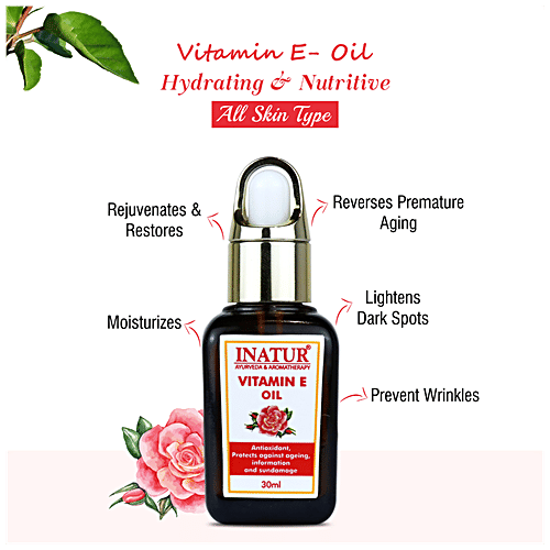 INATUR  Vitamin E Oil, 30 ml  