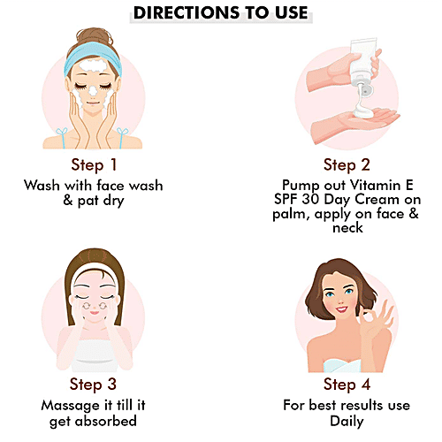 Buy INATUR Vitamin E Day Cream SPF30 Online at Best Price of Rs 690