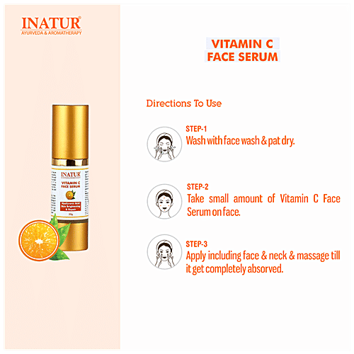 INATUR  Vitamin C Face Serum, 30 ml  