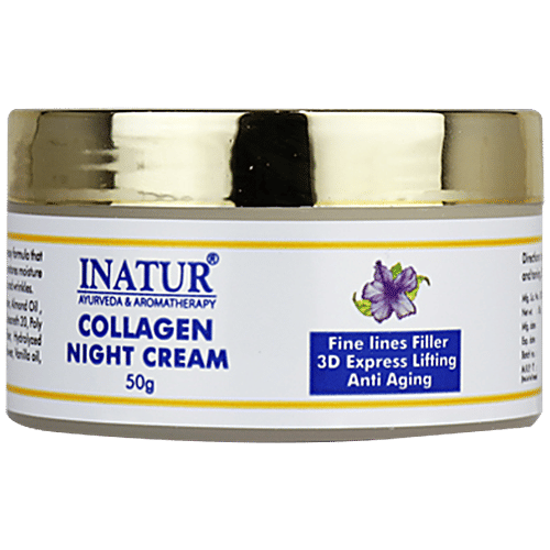 INATUR  Collagen Night Cream, 50 g  