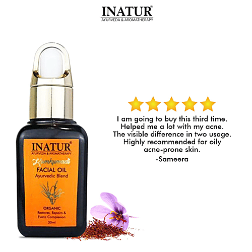 Inatur Kumkumadi Tailam/Facial Oil, 30 ml