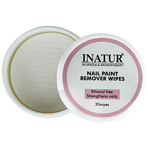 Buy INATUR Nail Paint Remover Wipes Online at Best Price of Rs 102 bigbasket