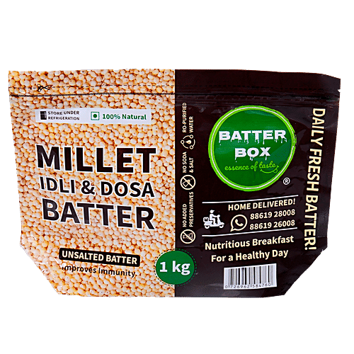 Buy Batter Box Millet Idly & Dosa Batter Online at Best Price of Rs 105