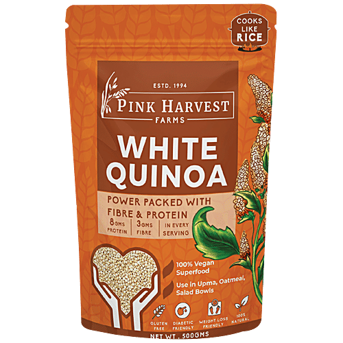 Pink Harvest Farms White Quinoa, 500 g  