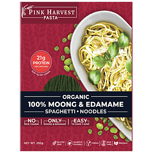 Buy Pink Harvest Farms 100 Moong & Edamame Spaghetti Noodles Online at