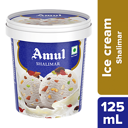 Amul Shalimar Ice Cream, 125 ml Cup