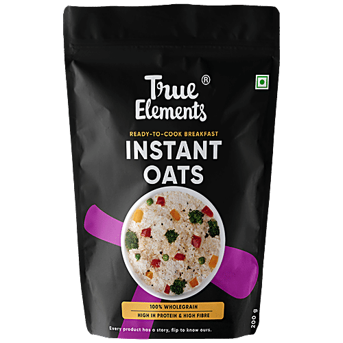 Buy True Elements Whole Instant Oats - Gluten Free, High Protein