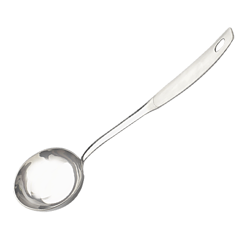 BB Home Steel Dal/Gravy Laddle - Big, Premium Gem Series, BBKT20, 1 pc  
