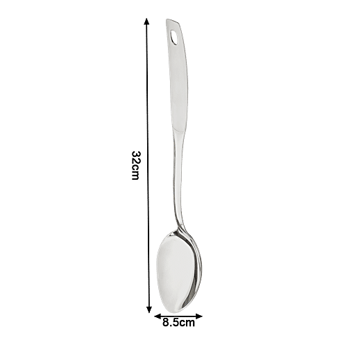 bb home Dal/Gravy Basting Spoon - Big, Premium Gem Series, Stainless Steel, BBKT22, 1 pc  Dishwasher Safe