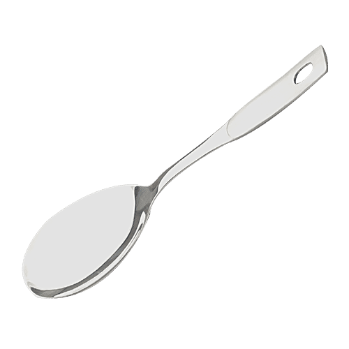 Buy BB Home Steel Rice Serving Spoon Medium, Premium Gem Series, BBST28 Online at Best Price