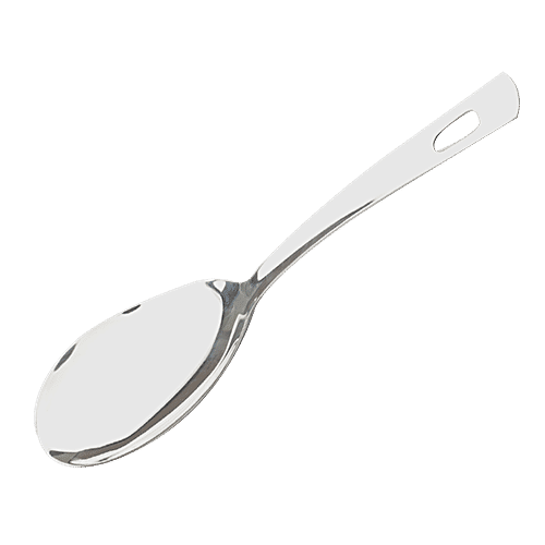 bb home Rice Serving Spoon - Medium, Classic Diana Series, Stainless Steel, BBST37, 1 pc  Dishwasher Safe