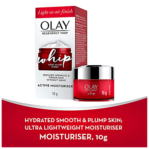 Olay Olay Ultra Lightweight Moisturiser - Regenerist Whip Mini Day Cream, Non SPF, 10 g  